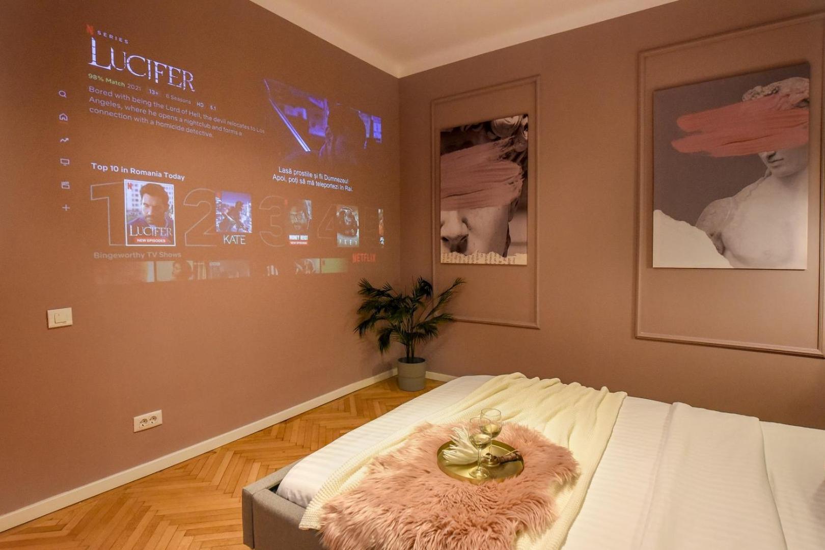 Modern Stay - Central Studios With Wall Projector Near Radisson Bukareszt Pokój zdjęcie